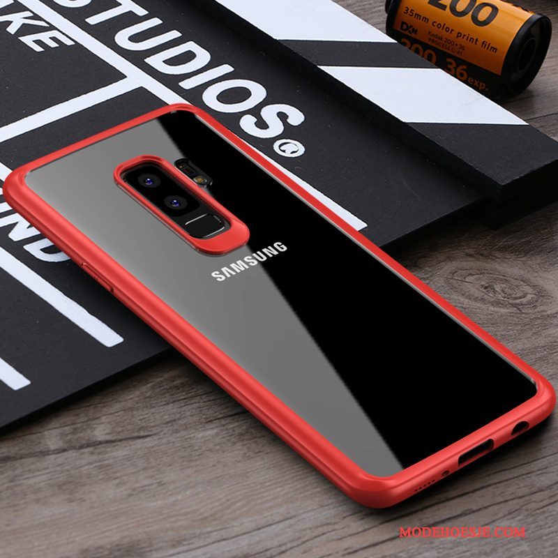 Hoesje Samsung Galaxy S9+ Zacht Doorzichtigtelefoon, Hoes Samsung Galaxy S9+ Bescherming Trend Dun