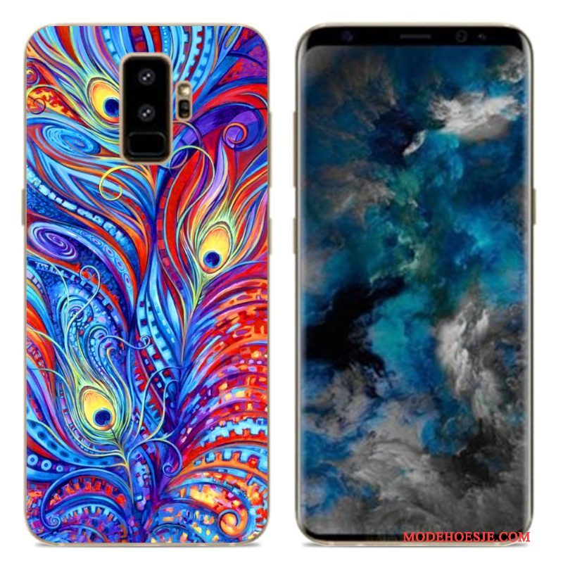 Hoesje Samsung Galaxy S9 Zacht Eenvoudigetelefoon, Hoes Samsung Galaxy S9 Spotprent