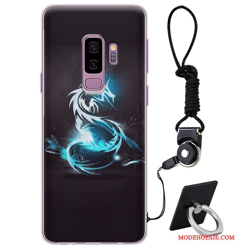 Hoesje Samsung Galaxy S9+ Zacht Persoonlijk Eenvoudige, Hoes Samsung Galaxy S9+ Bescherming Telefoon Trendy Merk