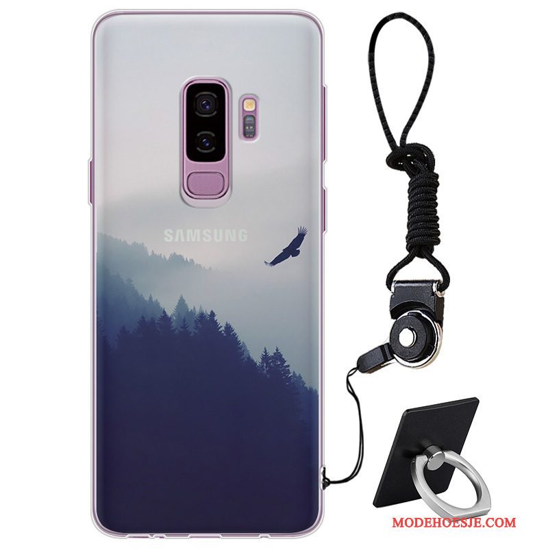 Hoesje Samsung Galaxy S9+ Zacht Persoonlijk Eenvoudige, Hoes Samsung Galaxy S9+ Bescherming Telefoon Trendy Merk