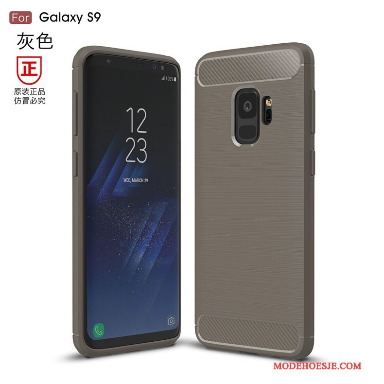 Hoesje Samsung Galaxy S9+ Zakken Anti-fall Rood, Hoes Samsung Galaxy S9+ Zacht Telefoon Groen