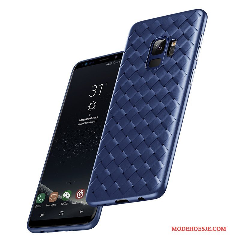 Hoesje Samsung Galaxy S9 Zakken Anti-falltelefoon, Hoes Samsung Galaxy S9 Siliconen Rood