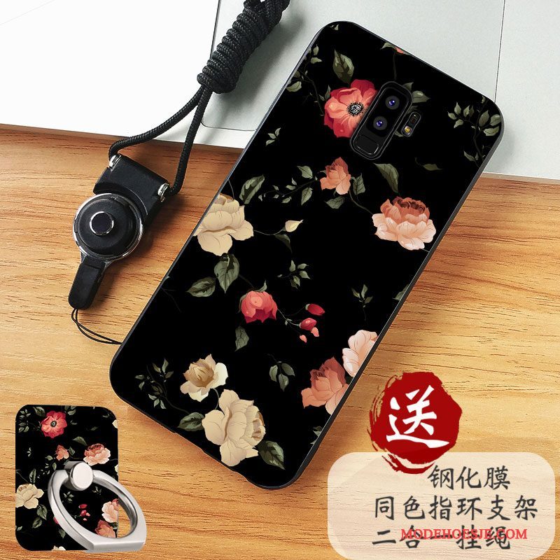 Hoesje Samsung Galaxy S9+ Zakken Anti-falltelefoon, Hoes Samsung Galaxy S9+ Zacht Wit Schrobben