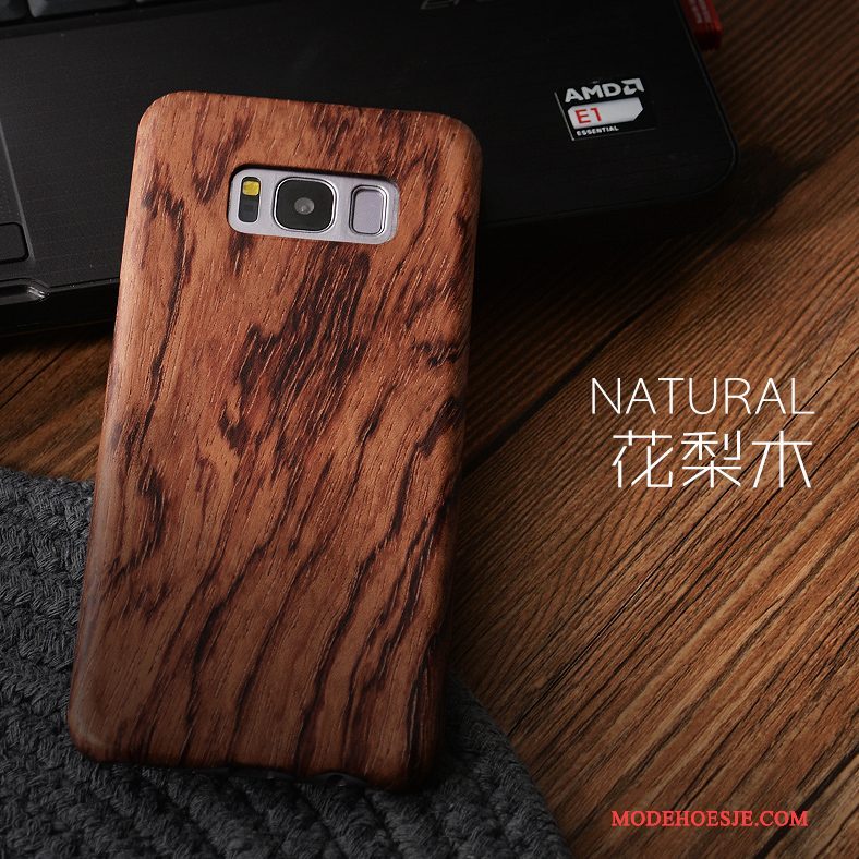 Hoesje Samsung Galaxy S9+ Zakken Houttelefoon, Hoes Samsung Galaxy S9+ Hout