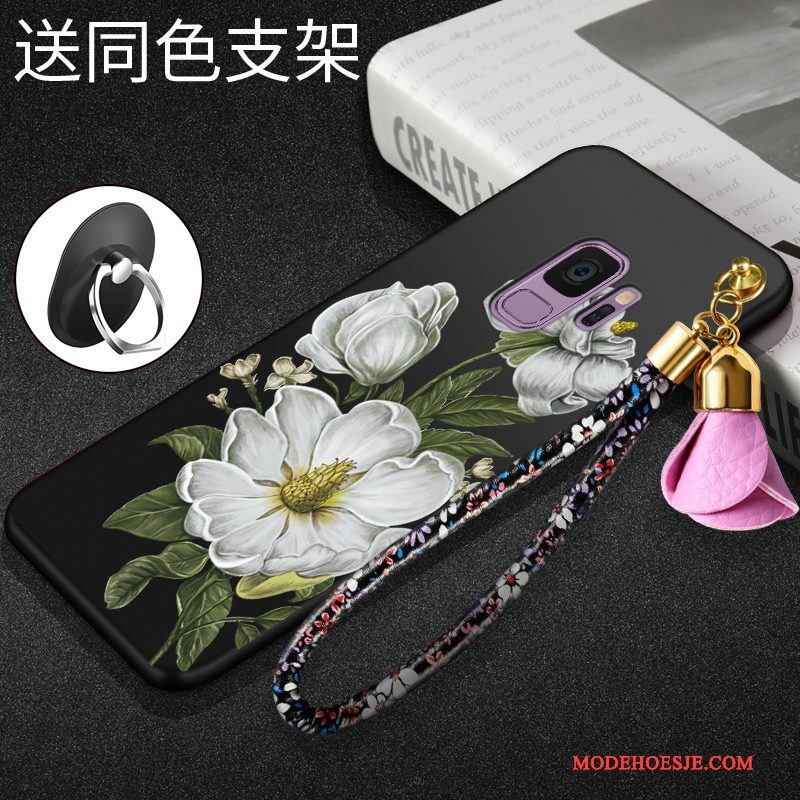 Hoesje Samsung Galaxy S9 Zakken Rood Anti-fall, Hoes Samsung Galaxy S9 Zacht Trendtelefoon