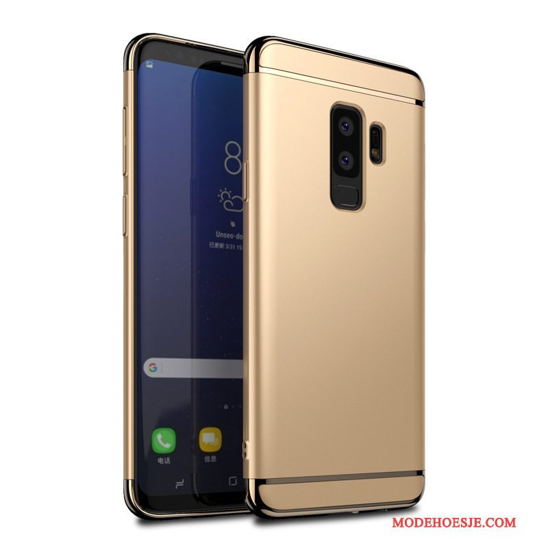 Hoesje Samsung Galaxy S9 Zakken Schrobben Goud, Hoes Samsung Galaxy S9 Bescherming Telefoon Hard