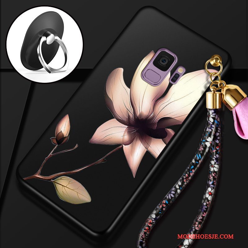 Hoesje Samsung Galaxy S9 Zakken Schrobben Rood, Hoes Samsung Galaxy S9 Zacht Anti-fall Trend