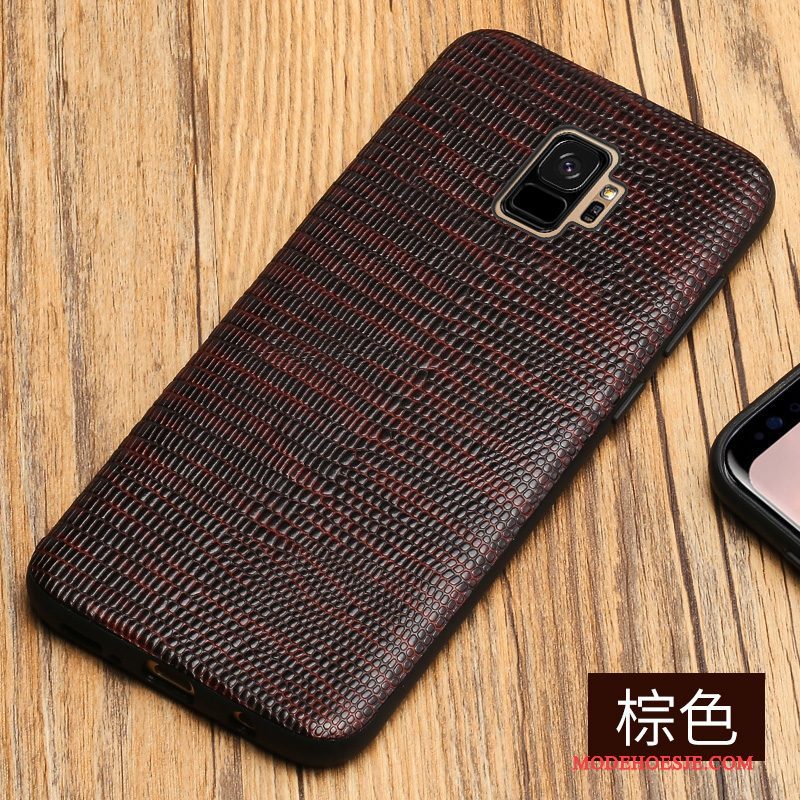 Hoesje Samsung Galaxy S9 Zakken Telefoon Anti-fall, Hoes Samsung Galaxy S9 Bescherming Persoonlijk Zwart