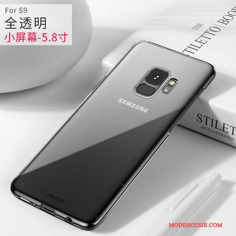 Hoesje Samsung Galaxy S9 Zakken Telefoon Dun, Hoes Samsung Galaxy S9 Zacht Roze Persoonlijk