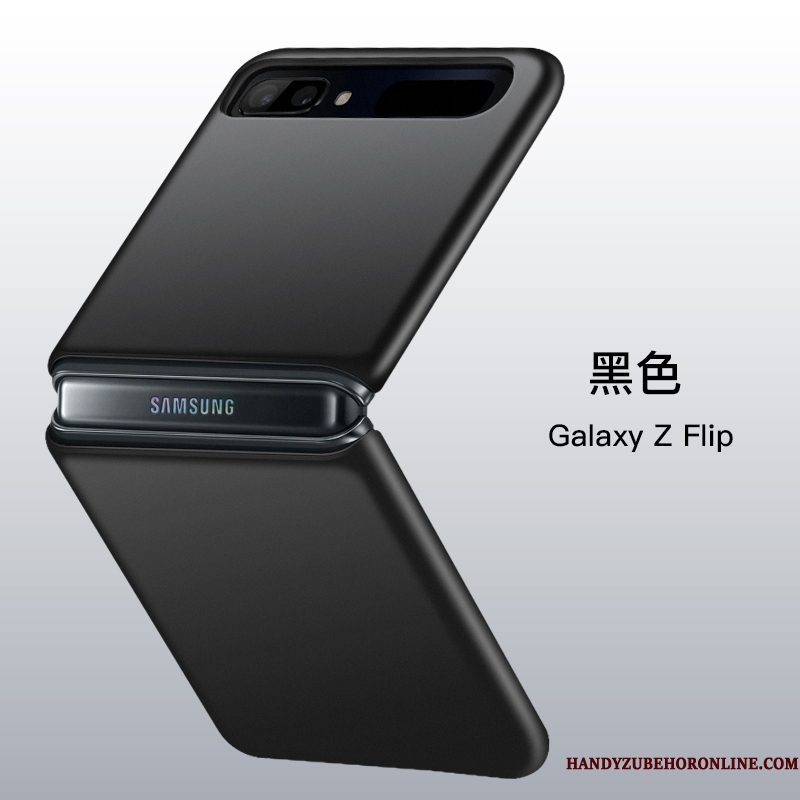 Hoesje Samsung Z Flip Zakken Anti-fall Vouw, Hoes Samsung Z Flip Groentelefoon