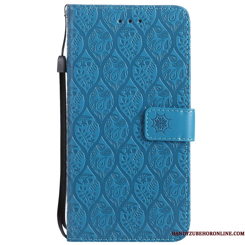 Hoesje Sony Xperia 1 Folio Groen Anti-fall, Hoes Sony Xperia 1 Leer Telefoon