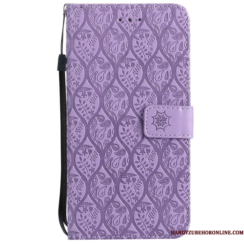 Hoesje Sony Xperia 1 Folio Groen Anti-fall, Hoes Sony Xperia 1 Leer Telefoon