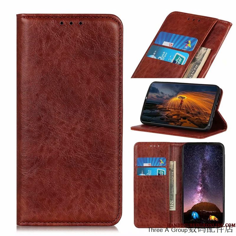 Hoesje Sony Xperia 1 Ii Bescherming Bedrijf Anti-fall, Hoes Sony Xperia 1 Ii Folio Telefoon Eenvoudige