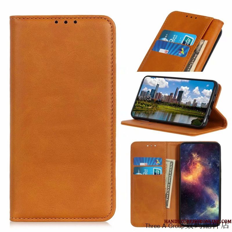 Hoesje Sony Xperia 1 Ii Bescherming Bedrijf Kaart, Hoes Sony Xperia 1 Ii Folio Telefoon Groen