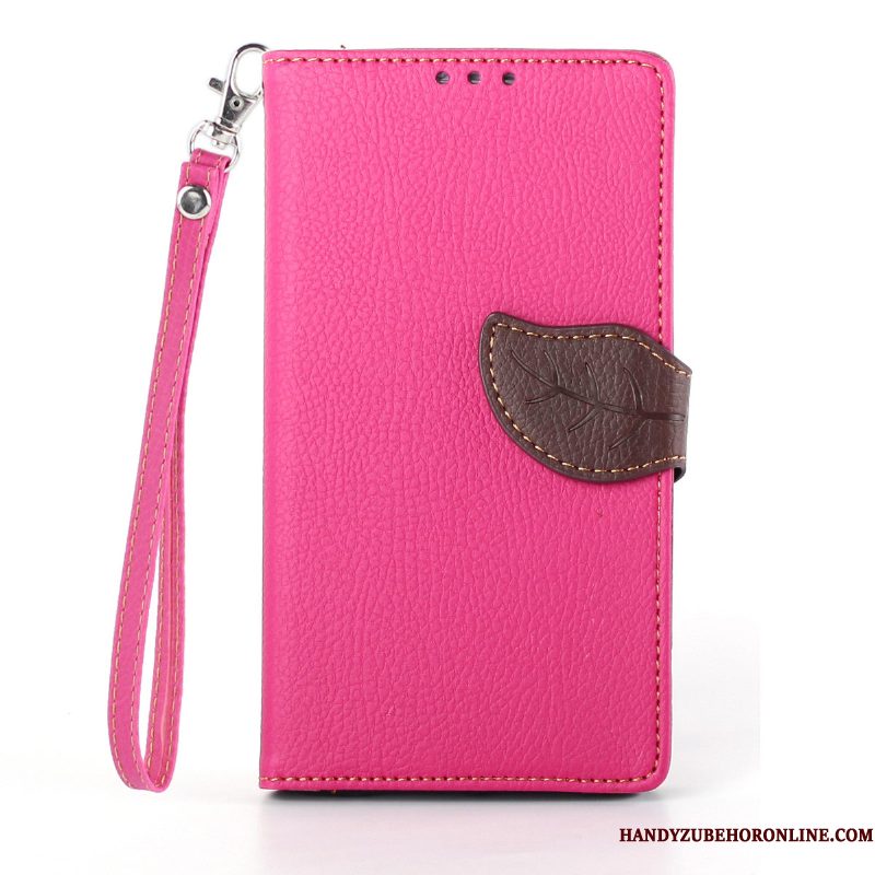 Hoesje Sony Xperia 1 Mode Roodtelefoon, Hoes Sony Xperia 1 Bescherming Kaart Hanger