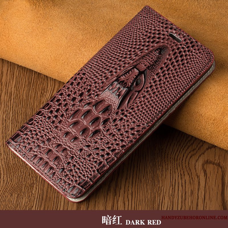 Hoesje Sony Xperia 10 Plus Leer Telefoon Roze, Hoes Sony Xperia 10 Plus Folio Bedrijf Anti-fall