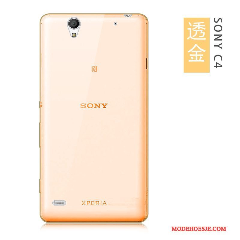 Hoesje Sony Xperia C4 Zacht Grote Dun, Hoes Sony Xperia C4 Siliconen Telefoon Doorzichtig