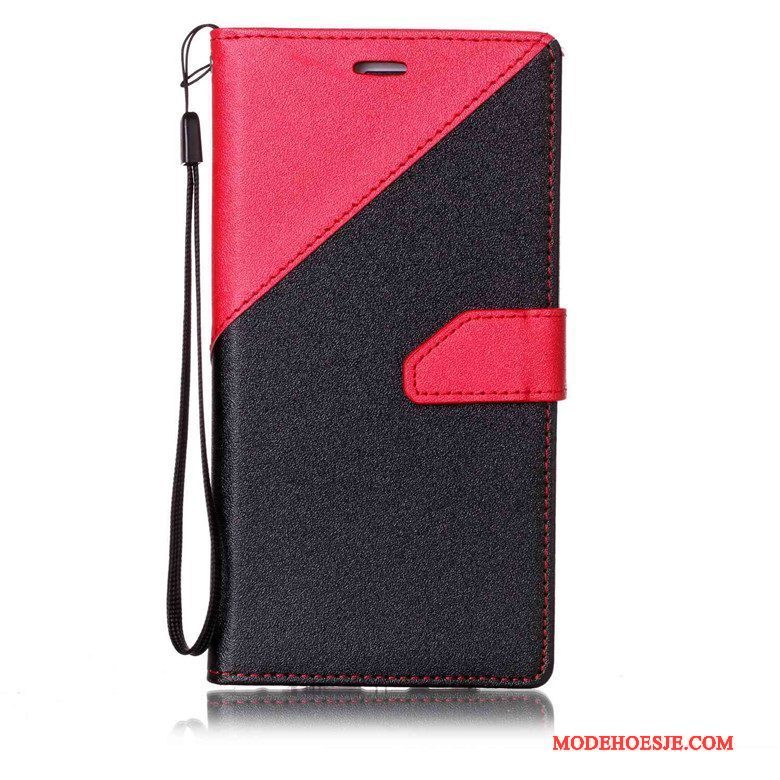 Hoesje Sony Xperia E5 Leer Anti-falltelefoon, Hoes Sony Xperia E5 Zacht Schrobben Roze