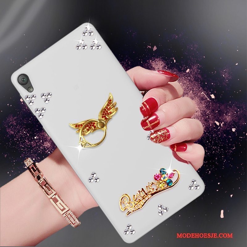 Hoesje Sony Xperia E5 Strass Telefoon Trend, Hoes Sony Xperia E5 Zacht Anti-fall