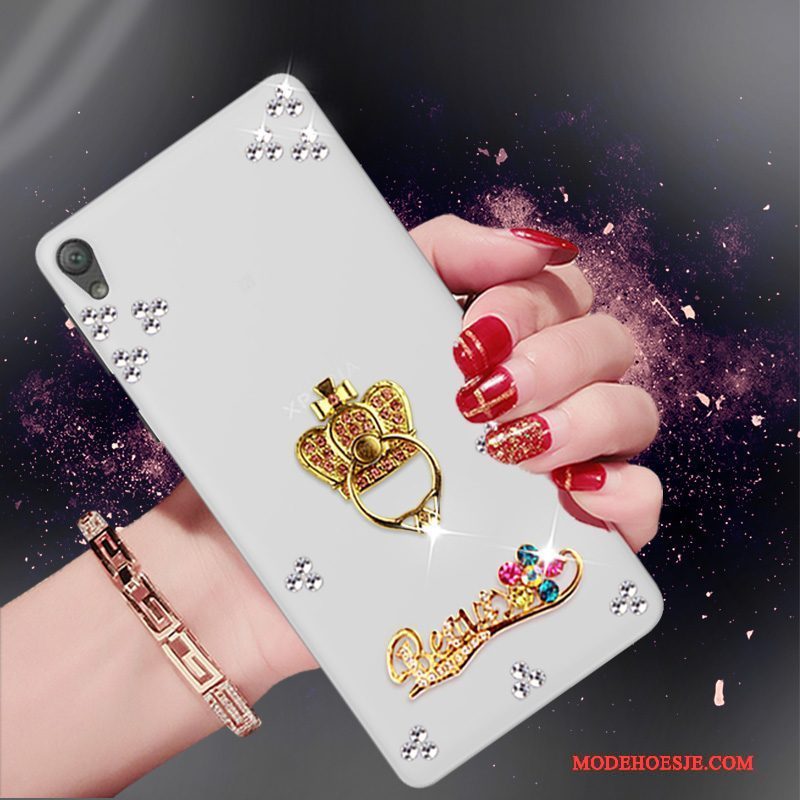 Hoesje Sony Xperia E5 Strass Telefoon Trend, Hoes Sony Xperia E5 Zacht Anti-fall