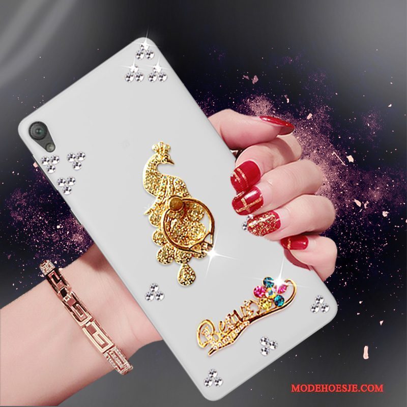 Hoesje Sony Xperia E5 Strass Telefoon Trend, Hoes Sony Xperia E5 Zacht Anti-fall