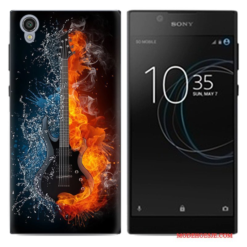Hoesje Sony Xperia L1 Bescherming Putelefoon, Hoes Sony Xperia L1 Zacht Wit Trend