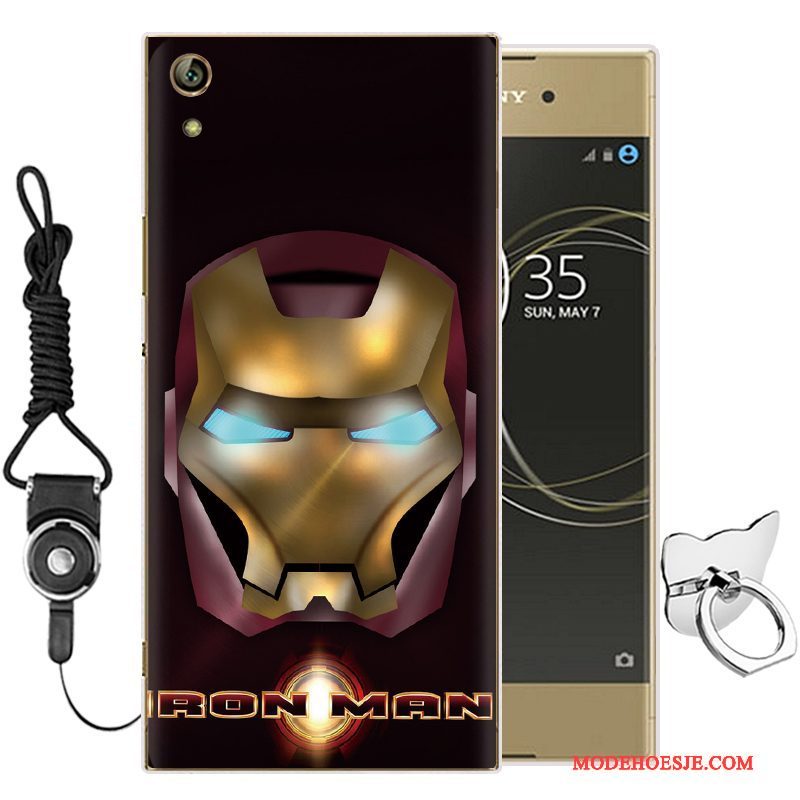 Hoesje Sony Xperia L1 Zacht Groentelefoon, Hoes Sony Xperia L1 Bescherming