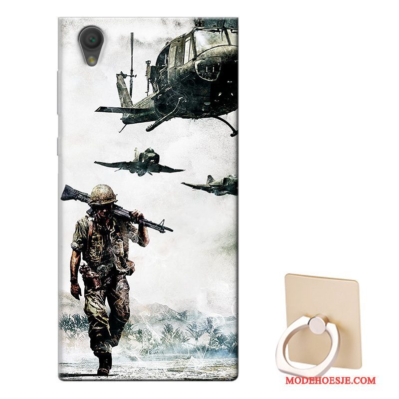 Hoesje Sony Xperia L1 Zacht Patroon Anti-fall, Hoes Sony Xperia L1 Bescherming Wittelefoon