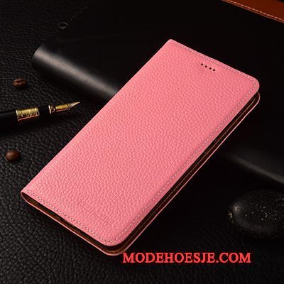 Hoesje Sony Xperia M5 Dual Leer Bedrijf Bruin, Hoes Sony Xperia M5 Dual Folio Anti-falltelefoon