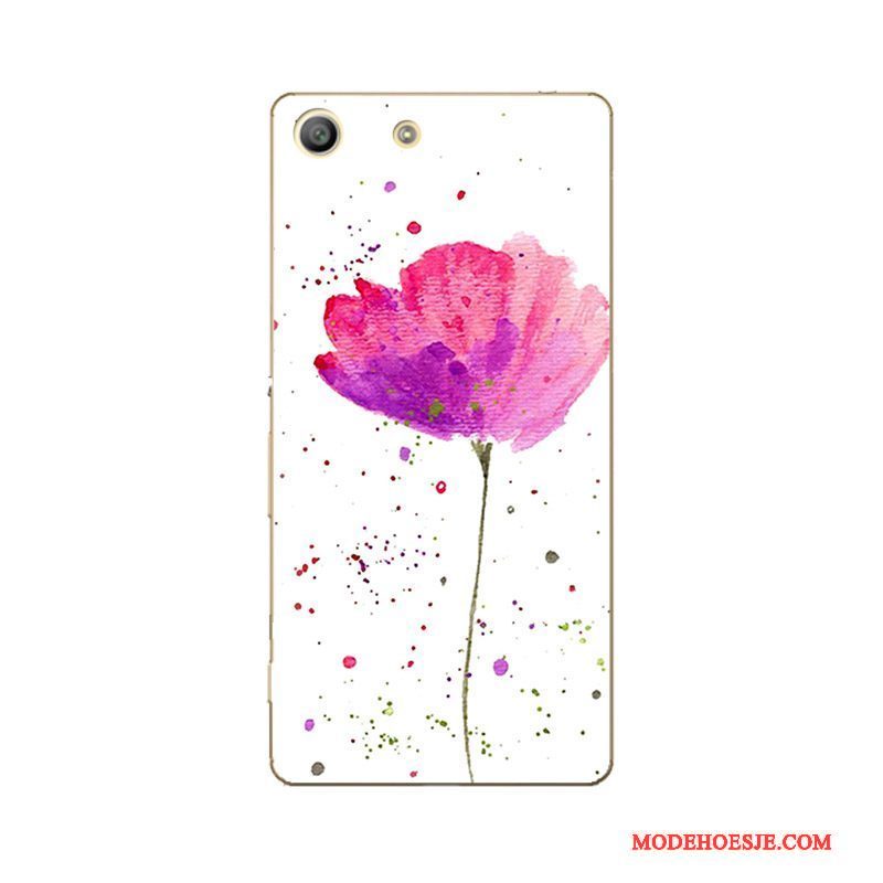 Hoesje Sony Xperia M5 Dual Zacht Groen Dun, Hoes Sony Xperia M5 Dual Siliconen Pastelefoon