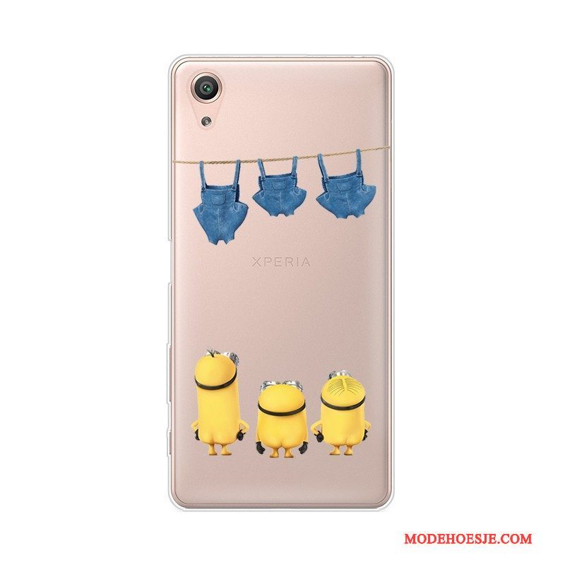 Hoesje Sony Xperia X Siliconen Telefoon Dun, Hoes Sony Xperia X Zacht Pas Geel