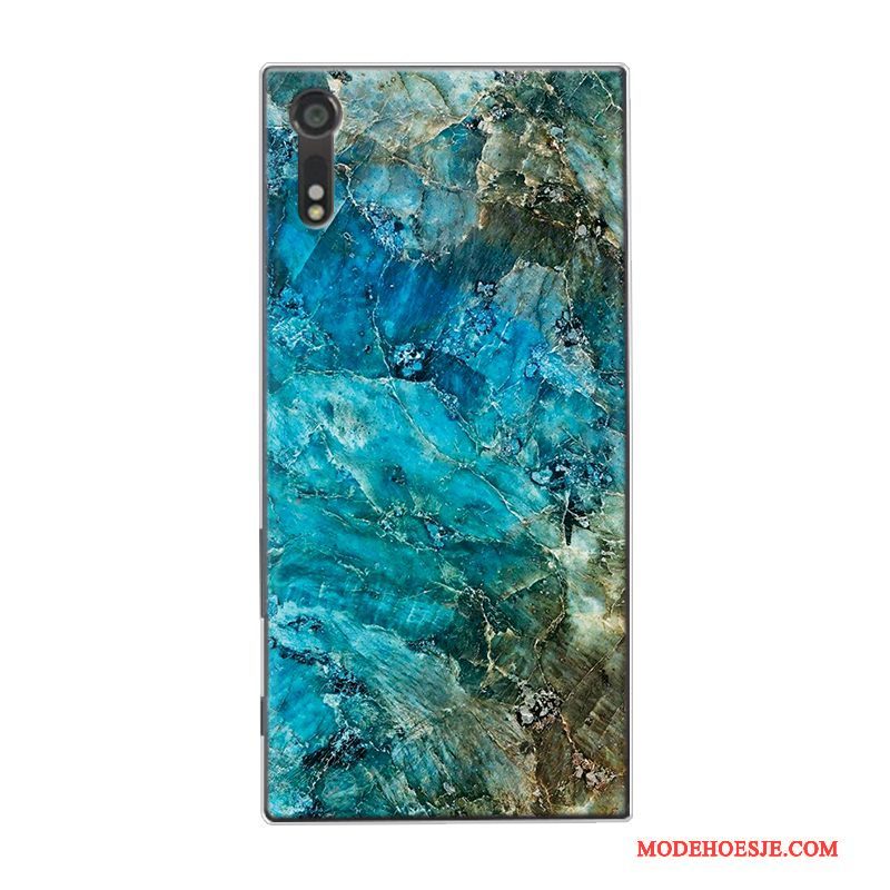 Hoesje Sony Xperia Xa Ultra Bescherming Patroon Grote, Hoes Sony Xperia Xa Ultra Vintage Pastelefoon