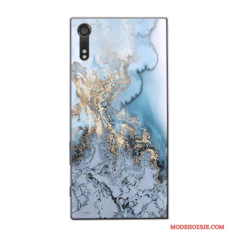 Hoesje Sony Xperia Xa Ultra Bescherming Patroon Grote, Hoes Sony Xperia Xa Ultra Vintage Pastelefoon