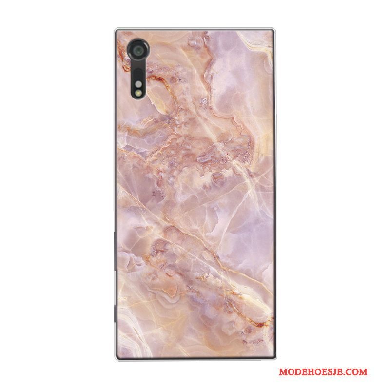 Hoesje Sony Xperia Xa Ultra Bescherming Patroon Grote, Hoes Sony Xperia Xa Ultra Vintage Pastelefoon