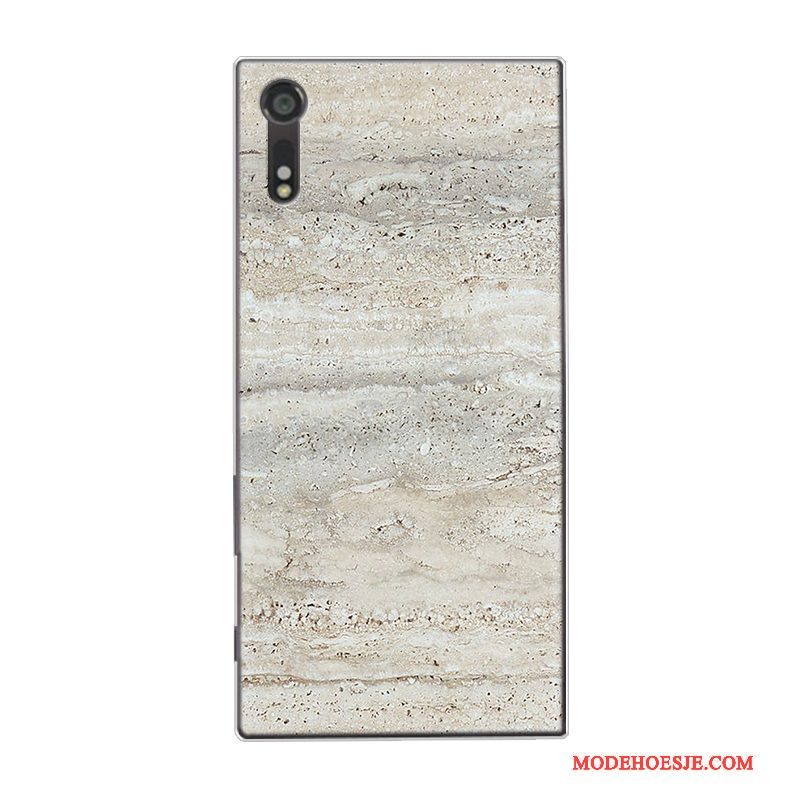 Hoesje Sony Xperia Xa Ultra Bescherming Patroon Grote, Hoes Sony Xperia Xa Ultra Vintage Pastelefoon