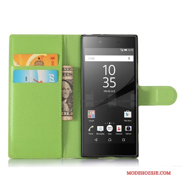 Hoesje Sony Xperia Xa1 Bescherming Rozetelefoon, Hoes Sony Xperia Xa1 Folio