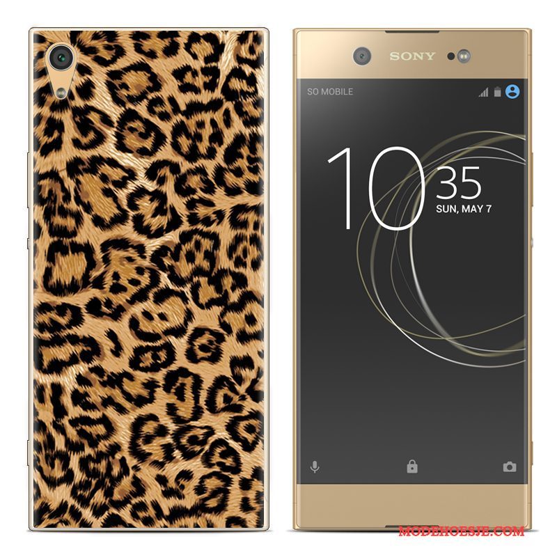 Hoesje Sony Xperia Xa1 Plus Siliconen Telefoon Rood, Hoes Sony Xperia Xa1 Plus Zacht