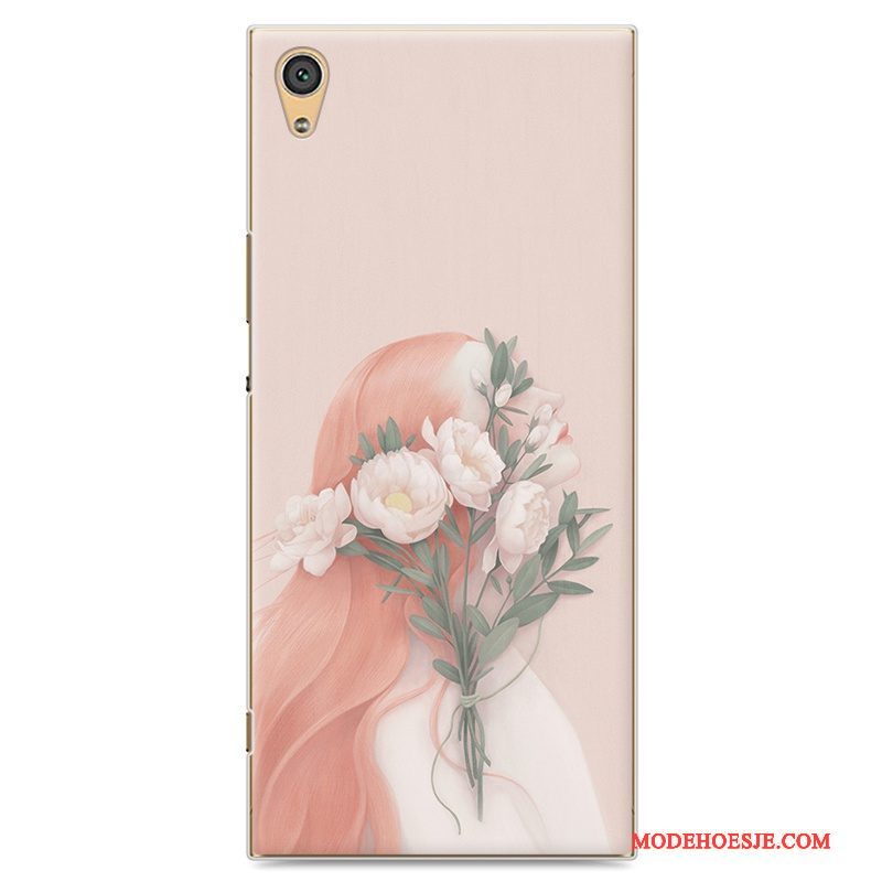 Hoesje Sony Xperia Xa1 Ultra Geschilderd Telefoon Eenvoudige, Hoes Sony Xperia Xa1 Ultra Bescherming Kunst Diepe Kleur