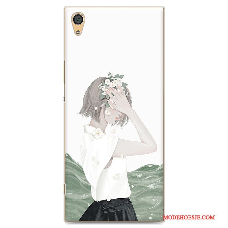 Hoesje Sony Xperia Xa1 Ultra Geschilderd Telefoon Eenvoudige, Hoes Sony Xperia Xa1 Ultra Bescherming Kunst Diepe Kleur