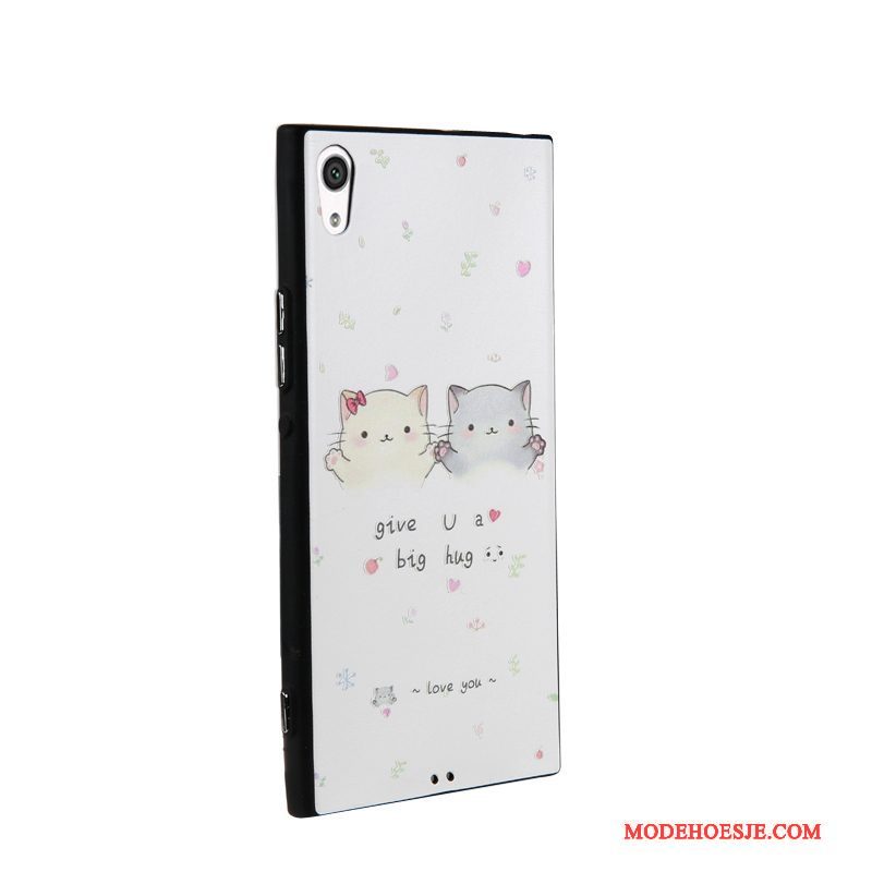 Hoesje Sony Xperia Xa1 Ultra Zacht Anti-falltelefoon, Hoes Sony Xperia Xa1 Ultra Spotprent