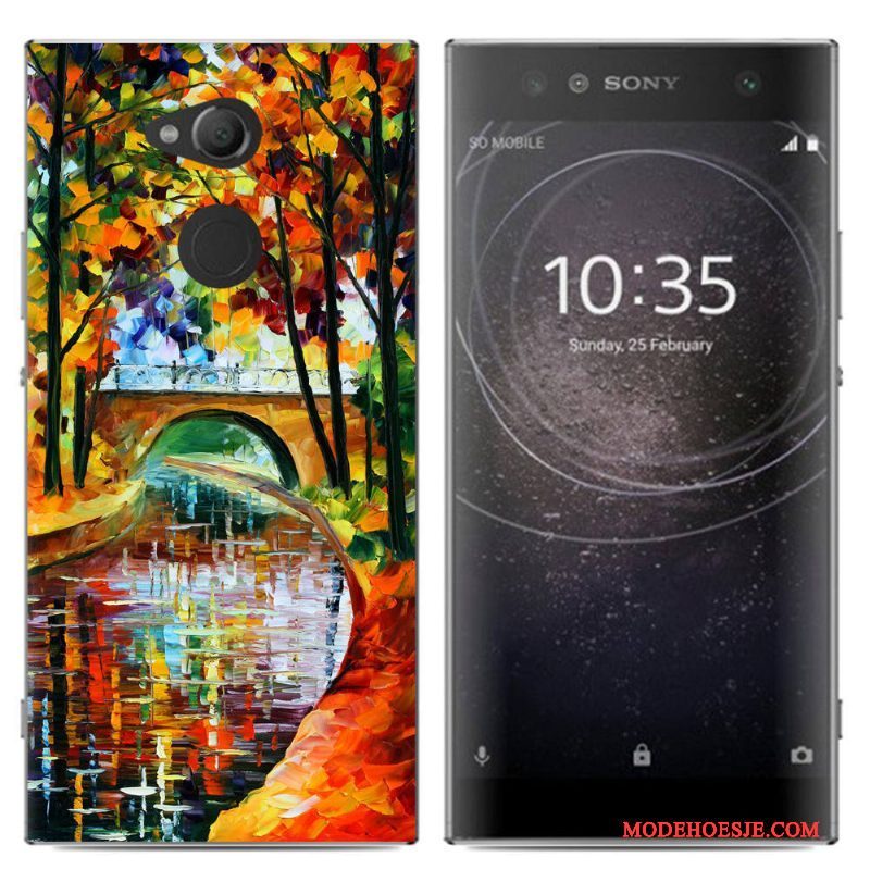 Hoesje Sony Xperia Xa2 Ultra Zacht Telefoon Anti-fall, Hoes Sony Xperia Xa2 Ultra Kleur