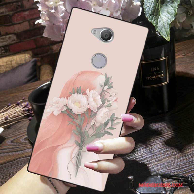 Hoesje Sony Xperia Xa2 Ultra Zakken Telefoon Trend, Hoes Sony Xperia Xa2 Ultra Bescherming Roze Anti-fall