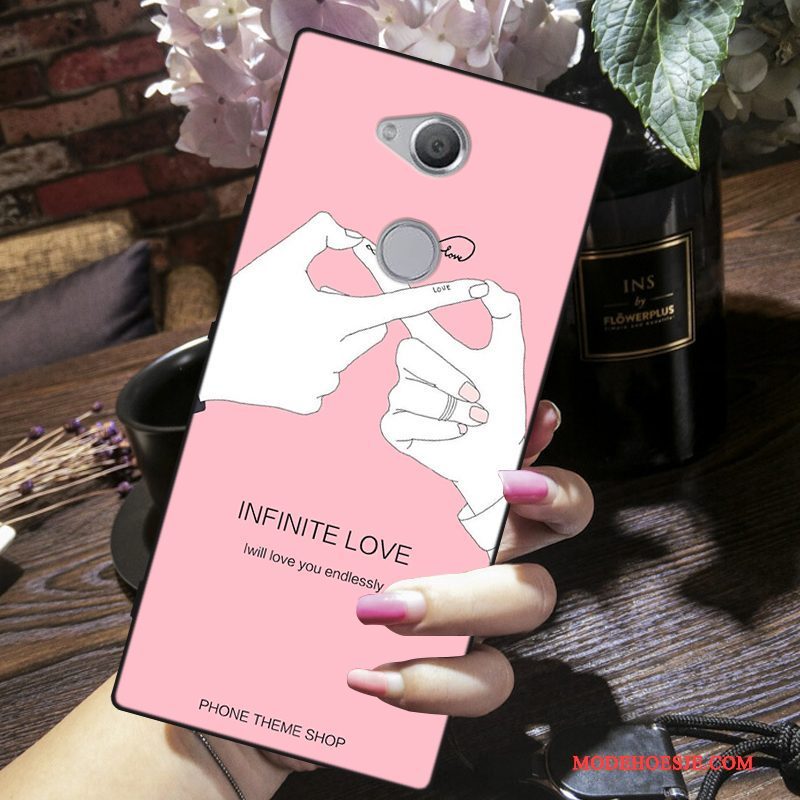 Hoesje Sony Xperia Xa2 Ultra Zakken Telefoon Trend, Hoes Sony Xperia Xa2 Ultra Bescherming Roze Anti-fall