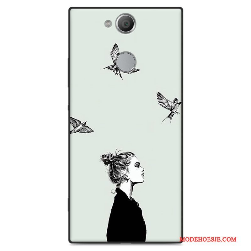 Hoesje Sony Xperia Xa2 Zacht Anti-falltelefoon, Hoes Sony Xperia Xa2 Siliconen Trend Lovers