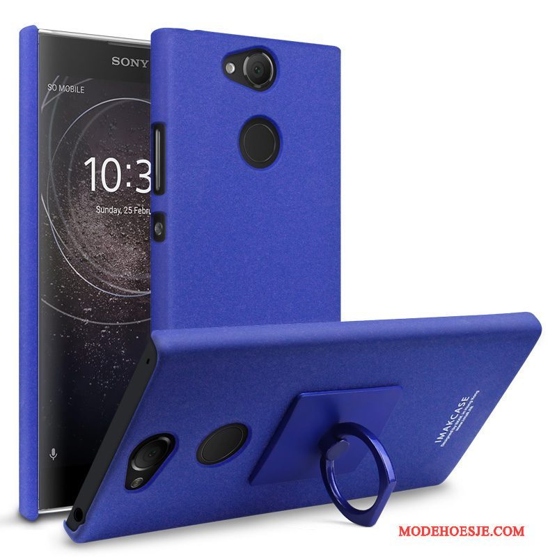 Hoesje Sony Xperia Xa2 Zakken Ring Anti-fall, Hoes Sony Xperia Xa2 Bescherming Telefoon Trend