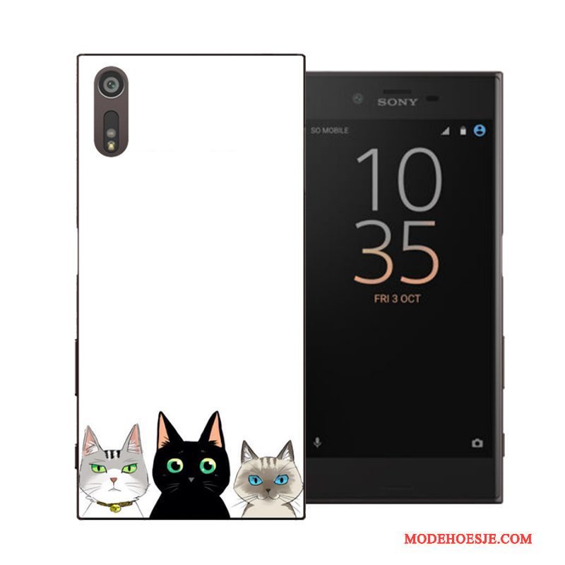 Hoesje Sony Xperia Xz Scheppend Persoonlijk Hard, Hoes Sony Xperia Xz Bescherming Telefoon Rood