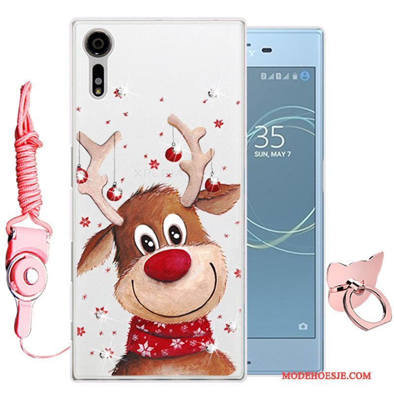 Hoesje Sony Xperia Xz Zacht Groentelefoon, Hoes Sony Xperia Xz Bescherming