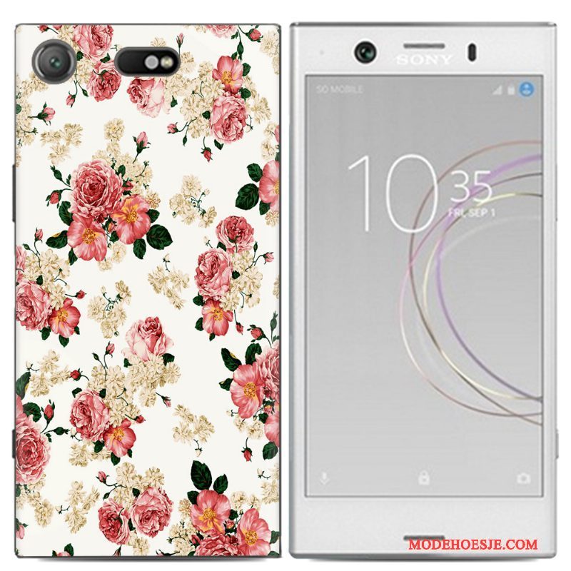 Hoesje Sony Xperia Xz1 Compact Geschilderd Telefoon Persoonlijk, Hoes Sony Xperia Xz1 Compact Spotprent Trend Anti-fall