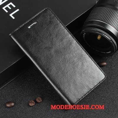 Hoesje Sony Xperia Z5 Folio Zwarttelefoon, Hoes Sony Xperia Z5 Leer