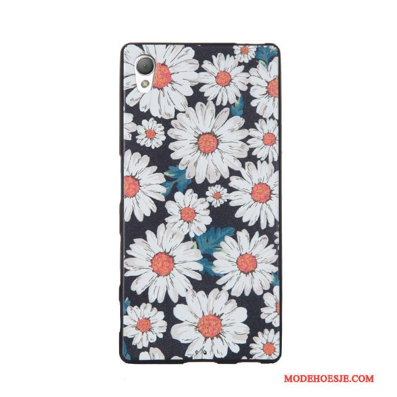 Hoesje Sony Xperia Z5 Kleur Telefoon Antislip, Hoes Sony Xperia Z5 Siliconen Anti-fall